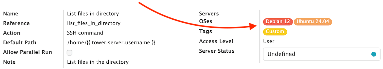 OSs list
