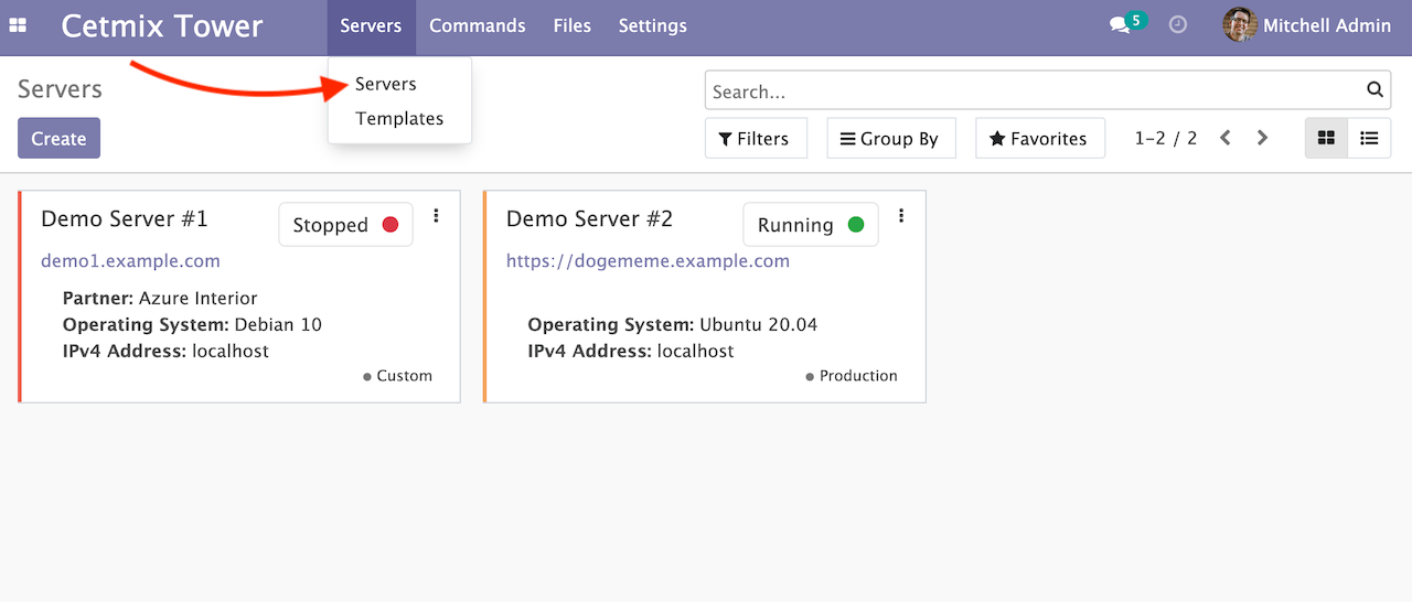 Server Kanban