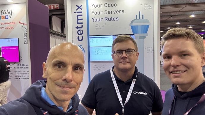 Cetmix Tower Odoo Experience booth