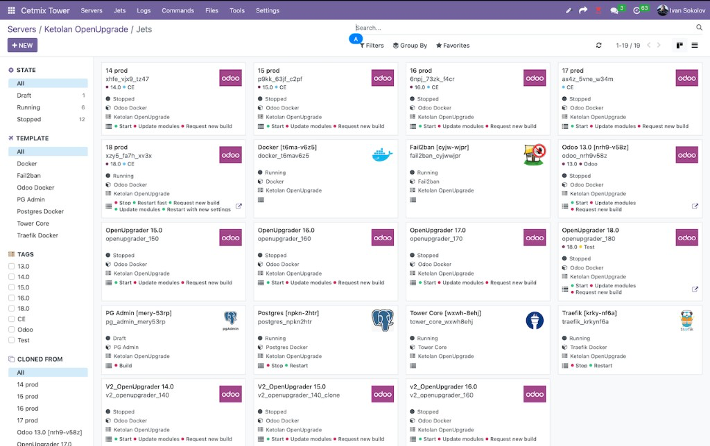 Overview of OpenUpgrade Jets for Ketolan Metalli