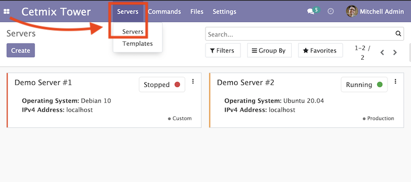 Server Kanban